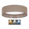 Brilagi - LED Taklampa VELVET LED/24W/230V 3000/4000/6400K beige