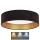 Brilagi - LED Taklampa  VELVET LED/24W/230V 3000/4000/6400K svart/guld