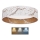 Brilagi - LED Taklampa VELVET LED/24W/230V 3000/4000/6400K vit/guld