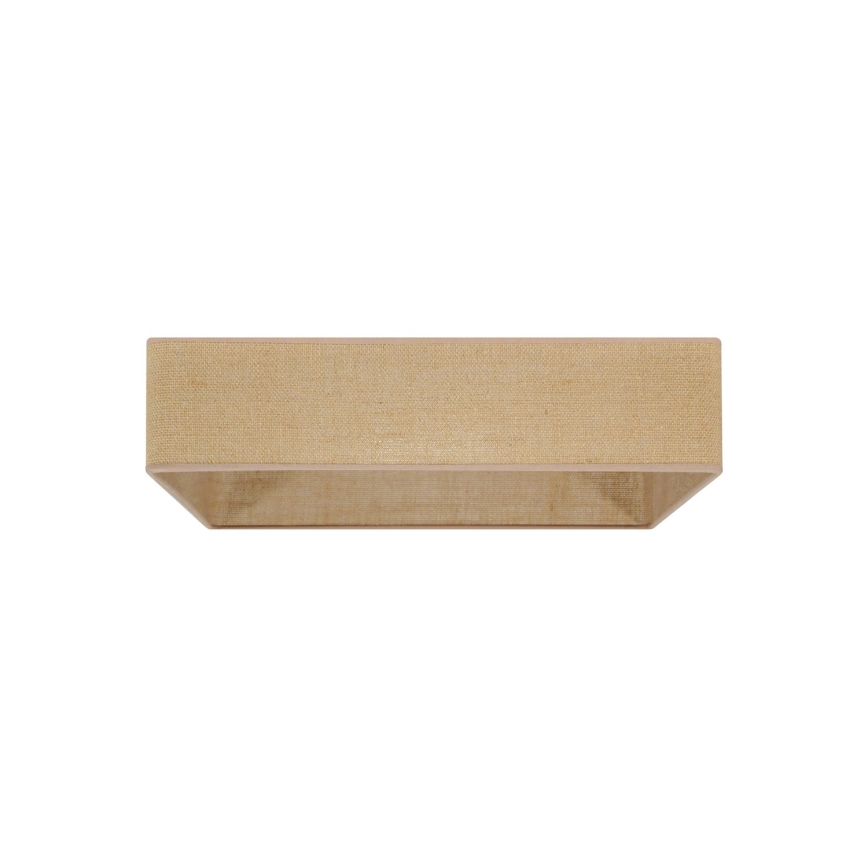 Brilagi - LED taklampa VELVET SQUARE LED/24W/230V brun