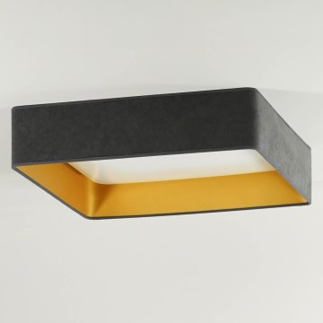 Brilagi - LED taklampa VELVET SQUARE LED/24W/230V grå