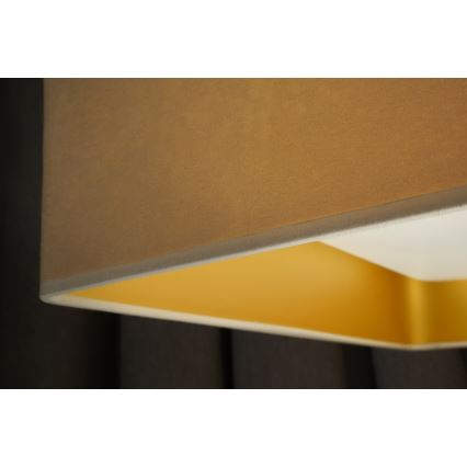 Brilagi - LED taklampa VELVET SQUARE LED/24W/230V grädde