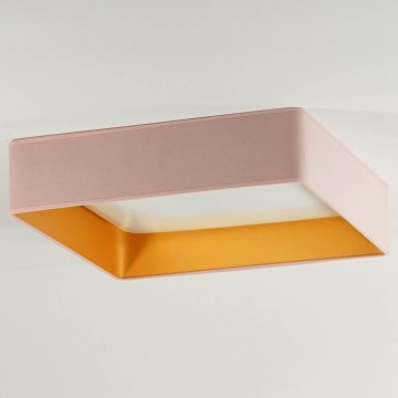 Brilagi - LED taklampa VELVET SQUARE LED/24W/230V rosa