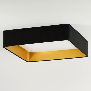 Brilagi - LED taklampa VELVET SQUARE LED/24W/230V svart