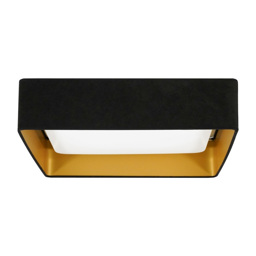 Brilagi - LED taklampa VELVET SQUARE LED/24W/230V svart