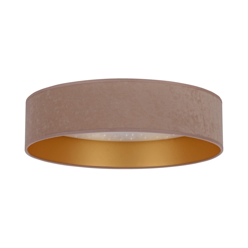 Brilagi - LED Taklampa VELVET STAR LED/36W/230V d. 55 cm 3000K/4000K/6400K beige/guld