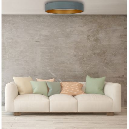 Brilagi - LED Taklampa  VELVET STAR LED/36W/230V d. 55 cm 3000K/4000K/6400K mint/guld