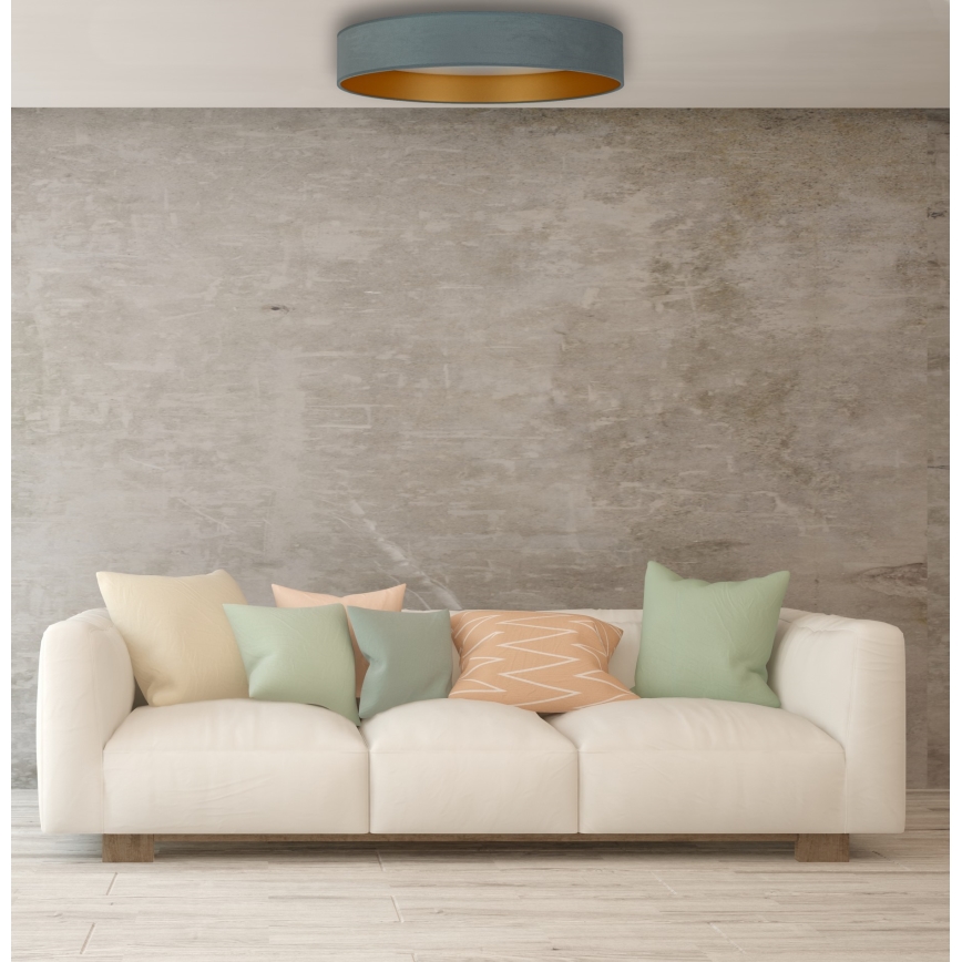 Brilagi - LED Taklampa  VELVET STAR LED/36W/230V d. 55 cm 3000K/4000K/6400K mint/guld