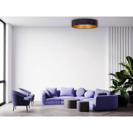Brilagi - LED Taklampa  VELVET STAR LED/36W/230V d. 55 cm 3000K/4000K/6400K grå/guld