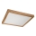 Brilagi - LED Taklampa WOODY FRAME LED/50W/230V 60x60 cm IP44 ek