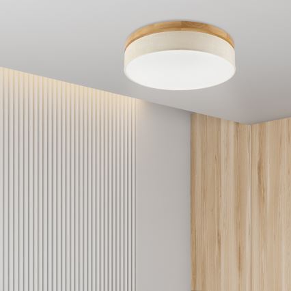 Brilagi - LED taklampor BELLADONNA LED/36W/230V 50 cm kräm/vit ek