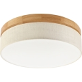 Brilagi - LED Taklampor BELLADONNA LED/36W/230V diameter 40 cm krämfärgad/ek