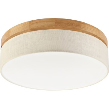 Brilagi - LED Taklampor BELLADONNA LED/36W/230V diameter 40 cm krämfärgad/ek