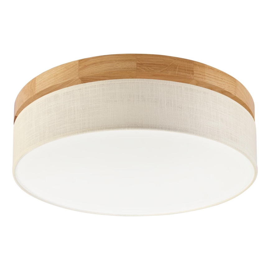Brilagi - LED Taklampor BELLADONNA LED/36W/230V diameter 40 cm krämfärgad/ek