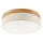 Brilagi - LED Taklampor BELLADONNA LED/36W/230V diameter 40 cm krämfärgad/ek