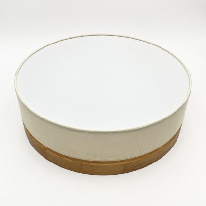 Brilagi - LED Taklampor BELLADONNA LED/36W/230V diameter 40 cm krämfärgad/ek