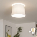 Brilagi - LED takplafond CERIA 1xE27/40W/230V Ø 30 cm vit