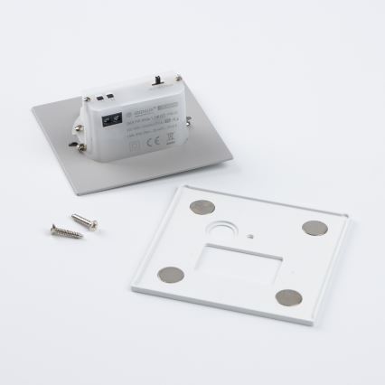 Brilagi - LED-trapparmatur med rörelse- och skymningssensor JACK LED/1,5W/230V 3000/4000/6500K vit