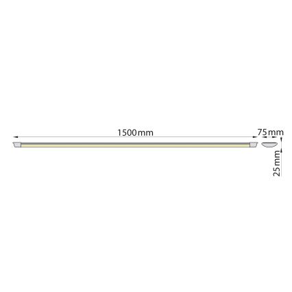 Brilagi - LED lampa för undersidan av köksskåp AVERO LED/45W/230V 150 cm