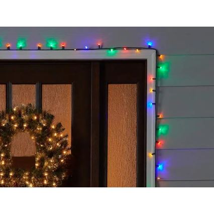 Brilagi - LED utomhus julbelysning 200xLED/2 funktioner 25m IP44 multicolor