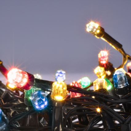 Brilagi - LED utomhus julbelysning 200xLED/2 funktioner 25m IP44 multicolor