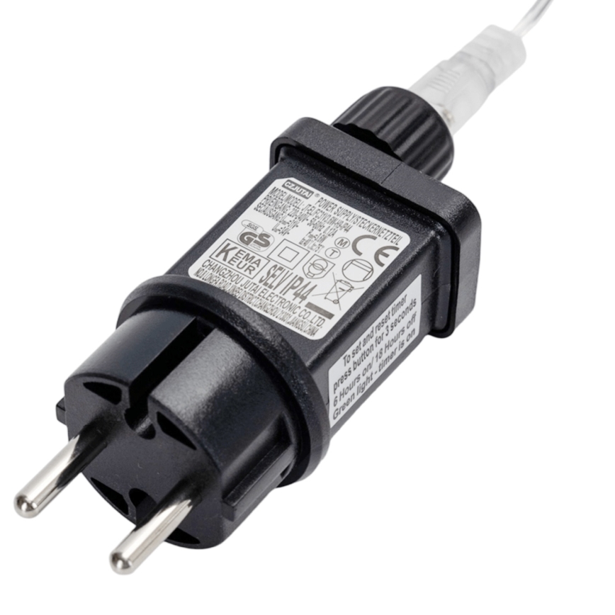 Brilagi - LED utomhus julbelysning 400xLED/8 funktioner 23x0,6m IP44 varmvit