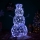 Brilagi - LED utomhus juldekoration 3,6 W/31/230 V 6500 K 120 cm IP44 snögubbe