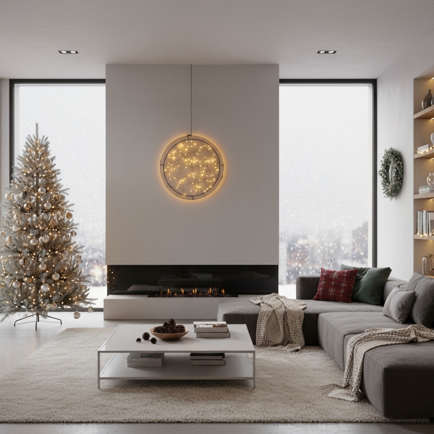 Brilagi - LED utomhus juldekoration LED/2,6W/230V IP44 46 cm ring