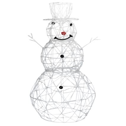 Brilagi - LED utomhusdekoration för jul LED/3,6W/31/230V 6500K 90 cm IP44 snögubbe