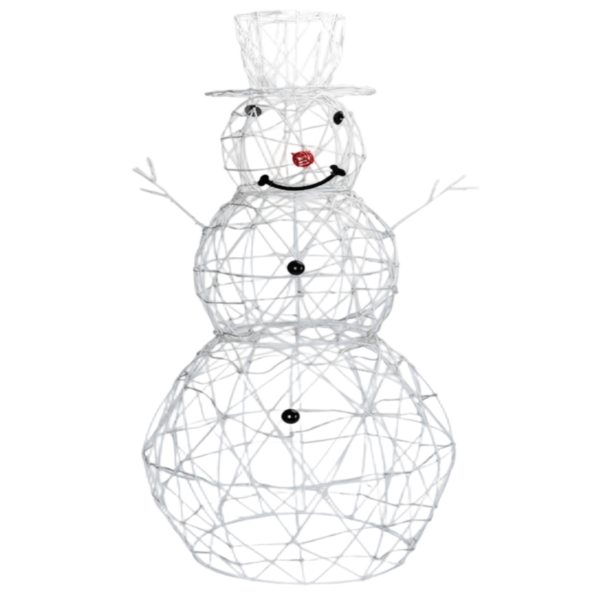 Brilagi - LED utomhusdekoration för jul LED/3,6W/31/230V 6500K 90 cm IP44 snögubbe