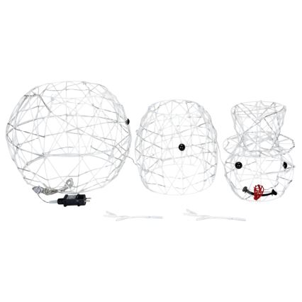 Brilagi - LED utomhusdekoration för jul LED/3,6W/31/230V 6500K 90 cm IP44 snögubbe