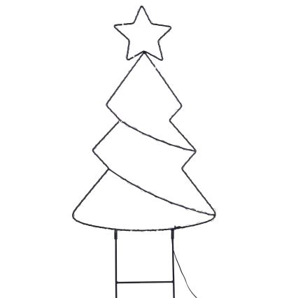 Brilagi - LED utomhus juldekoration LED/3xAA IP44 68×29 cm julgran