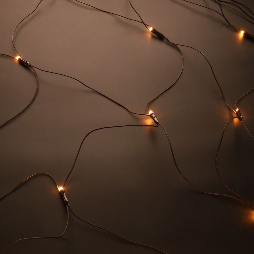 Brilagi - LED utomhus julgardin 160xLED 7x2m IP44 varmvit