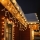 Brilagi - LED utomhus julgardin 360 LED, 8 funktioner, 14 m, IP44, varmvit (istappar)
