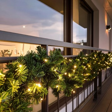 Brilagi - LED utomhus julgirlang 80xLED/230V 500 cm IP44