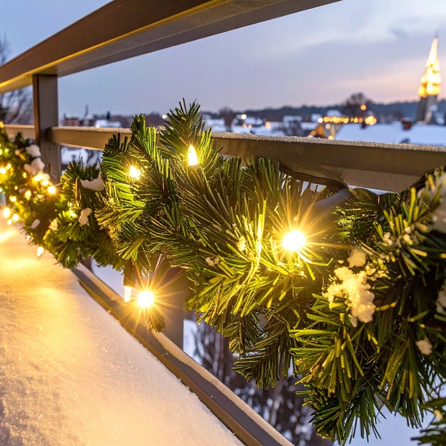 Brilagi - LED utomhus-julgirlang LED/3xAA 300 cm IP44
