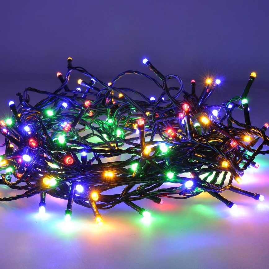 Brilagi - LED utomhus julljusslinga   100xLED/8 funktioner 13 m IP44 flerfärgad