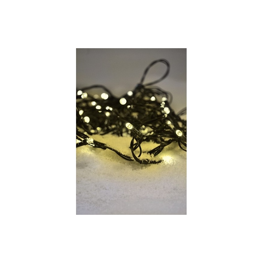 Brilagi - LED utomhus julljusslinga   100xLED/8 funktioner 13 m IP44 varm vit