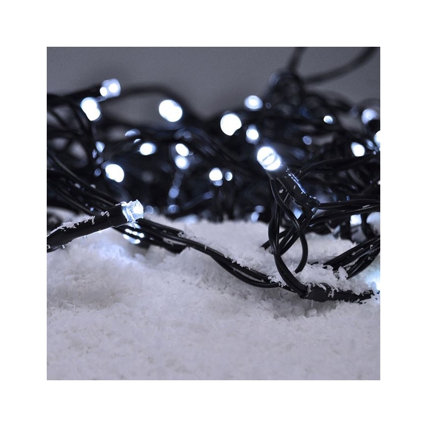 Brilagi - LED utomhus julljusslinga   200xLED/8 funktioner 23 m IP44 kall vit