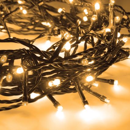 Brilagi - LED utomhus julljusslinga   300xLED/8 funktioner 35 m IP44 varm vit