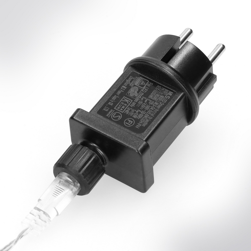 Brilagi - LED utomhus-julslinga 150xLED 5m IP44 kallvitt ljus, fyrverkeri-effekt