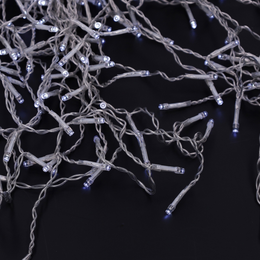 Brilagi - LED utomhus julslinga 400xLED/8 funktioner 23m IP44 kallvit