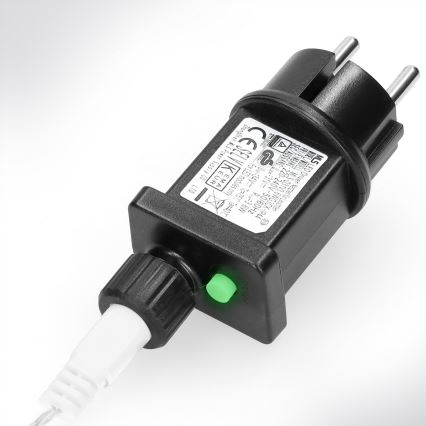 Brilagi - LED utomhus julslinga 400xLED/8 funktioner 23m IP44 kallvit