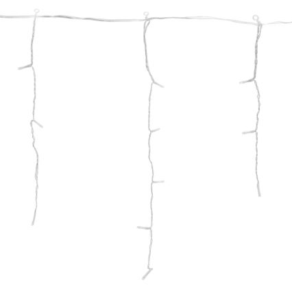 Brilagi - LED utomhus julslinga 400xLED/8 funktioner 23x0,6m IP44 kallvit