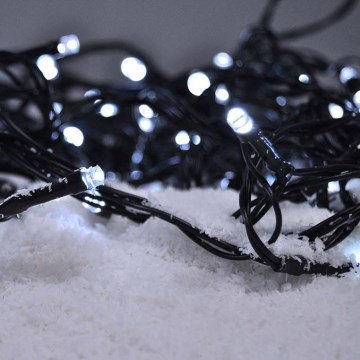 Brilagi - LED Utomhus ljusslinga 500xLED/8 funktioner 55m IP44 kall vit