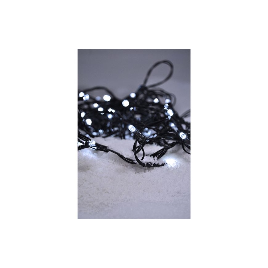Brilagi - LED Utomhus ljusslinga 500xLED/8 funktioner 55m IP44 kall vit