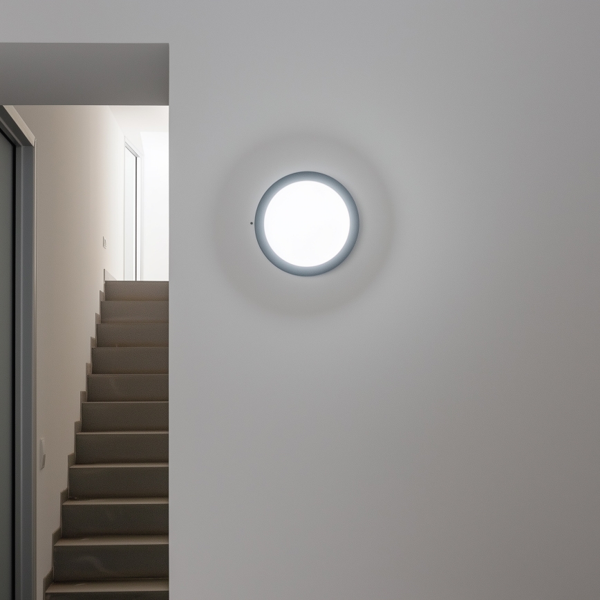 Brilagi - LED Utomhustaklampa LED/13W/230V Ø 17 cm IP54 antracit