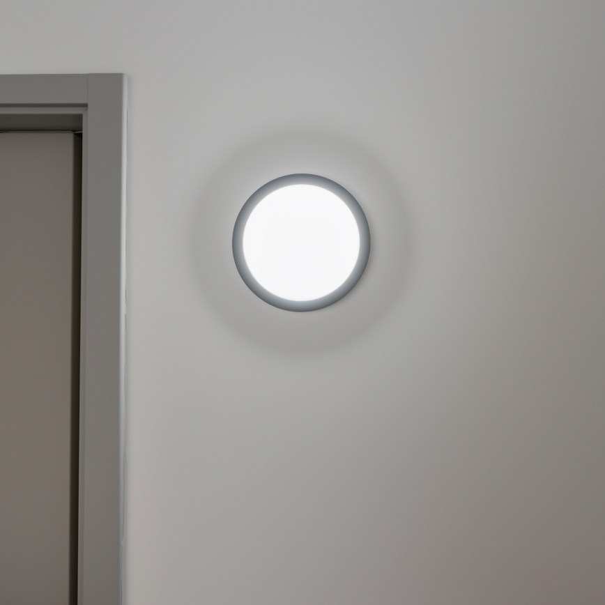 Brilagi - LED Utomhus taklampa LED/20W/230V Ø 23 cm IP54 antracit