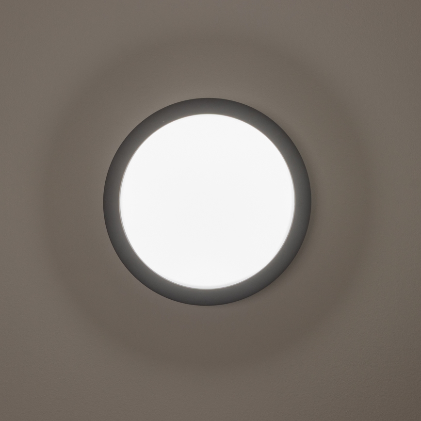 Brilagi - LED Utomhus taklampa LED/20W/230V Ø 23 cm IP54 antracit