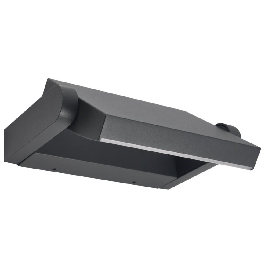 Brilagi - LED Utomhus vägglampa med sensor ANKLE LED/18W/230V 3000K IP65 antracit